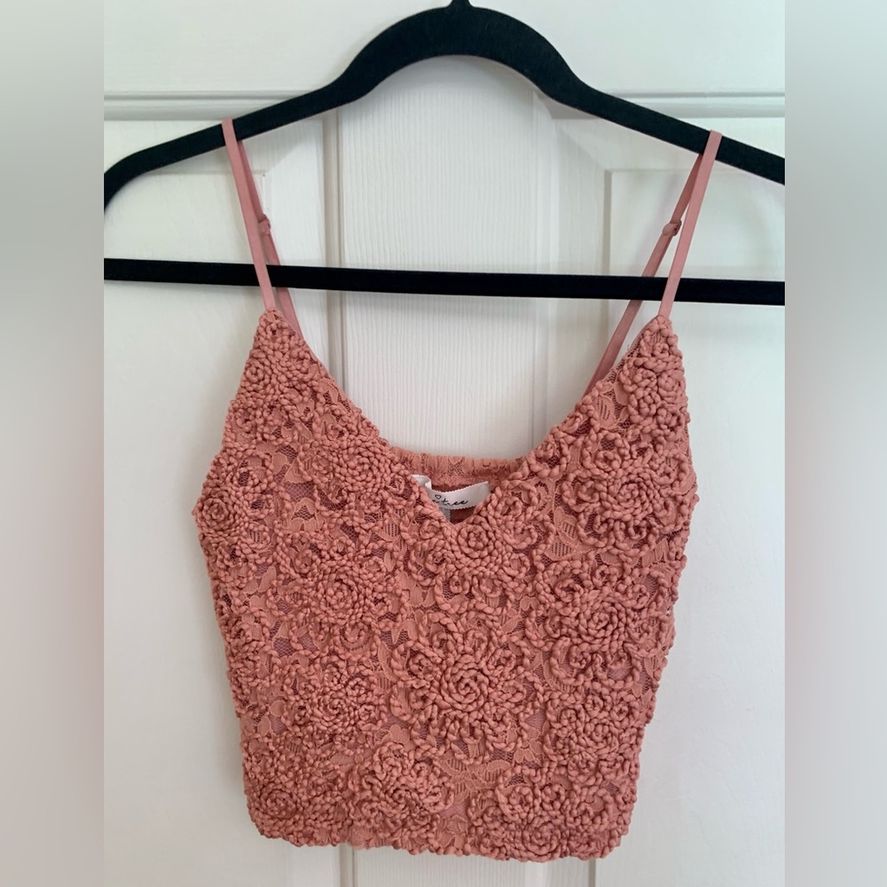 One Tree Embroidered Cami S
